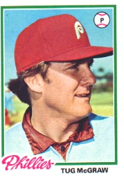 1978 Topps Baseball Cards      446     Tug McGraw